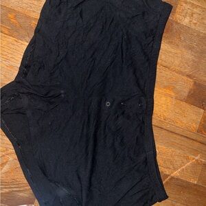 Stars Above Black Lounge Shorts